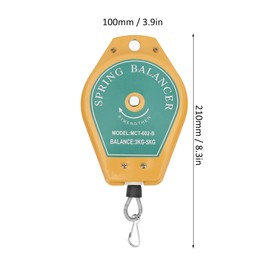 Spring Pull, 3 to 5 kg, Carrying Retractable Tool Holder for Hanging with Fittings, Retractable Spring Hoist, Adjustable Tension, Maintenance Kits, Air Tool Parts Accessories