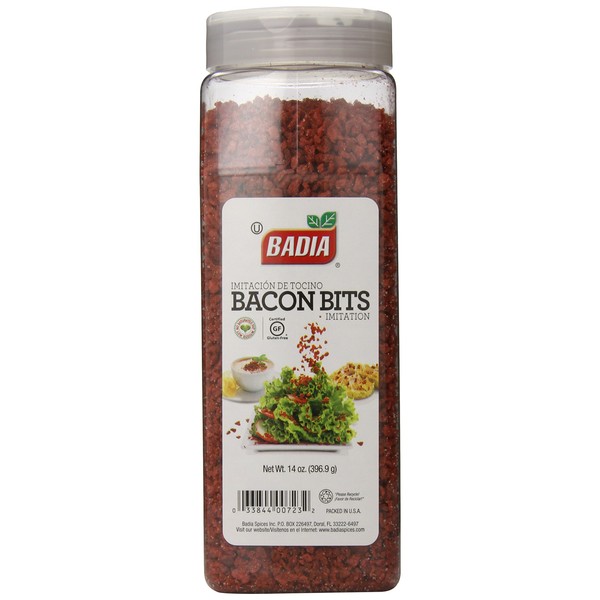 Badia Bacon Bits Imitation, 14 Ounce