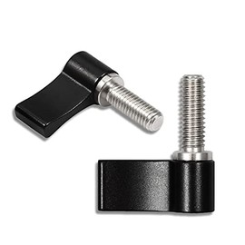 LEONTOOL Handle Screws, M6 Screws, Screw Length 0.7 inches (17 mm), 7 Type, 2 Pieces, Ratchet Type, Lock Knob, For Camera Bracket, Adjustable, Photography Assistant Tool