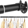 FIRJOY Closet Rods for Hanging Clothes - Heavy Duty, Length