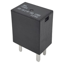 3-Pack 301-1A-C-R1-U03 Relay - 35A 12VDC 4-Pin SPST Automotive Relay - Multi-Purpose Use for Lights/Fans/Pumps - Compatible with Select Hyundai/Kia Vehicles