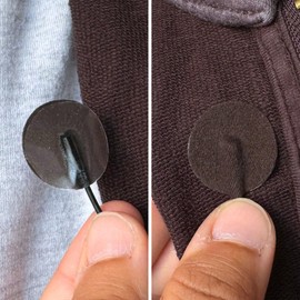 URSA Soft Circles Mic Tape: Reusable Lav Mic Tape Soft Covers | Wind Shield and Camouflage for Lavalier Mics | 100x Soft Lavalier Tape Circles | Microphone Tape Brown