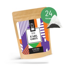 Earl Grey Black Tea in Pyramid Teabags, 2g x 24 Tea Bags, 48g - Citea