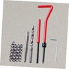 Gatuida 30pcs Metric Thread Repair Kit Helicoil Thread Restorer Full