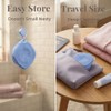 Silicone Face Scrubber, Compact Lightweight Accessory for Travel and Daily
