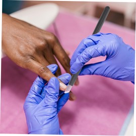 HAPINARY Pumice Stone Cuticle File and Pusher Pack of 2 Ideal for Manicure and Pedicure Skin Grinding Pen Made of Quartz Cuticle Removal Tool Portable and Salonable