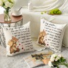 AVOIN colorlife to My Daughter My Sister Throw Pillow Covers,