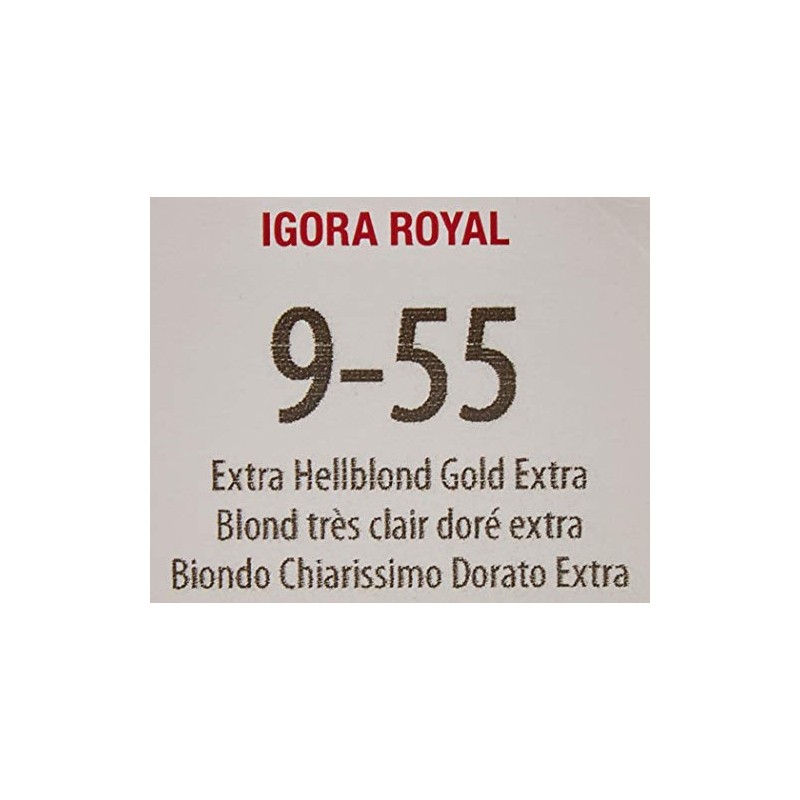 Schwarzkopf IGORA Royal Premium-Haarfarbe 9-55 hellblond gold extra, 1er Pack