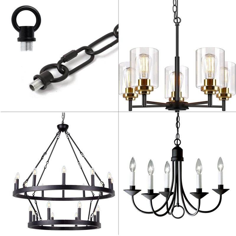 HALIGATE Hook Rings for Light Fixture M10/M12 Available Pack of