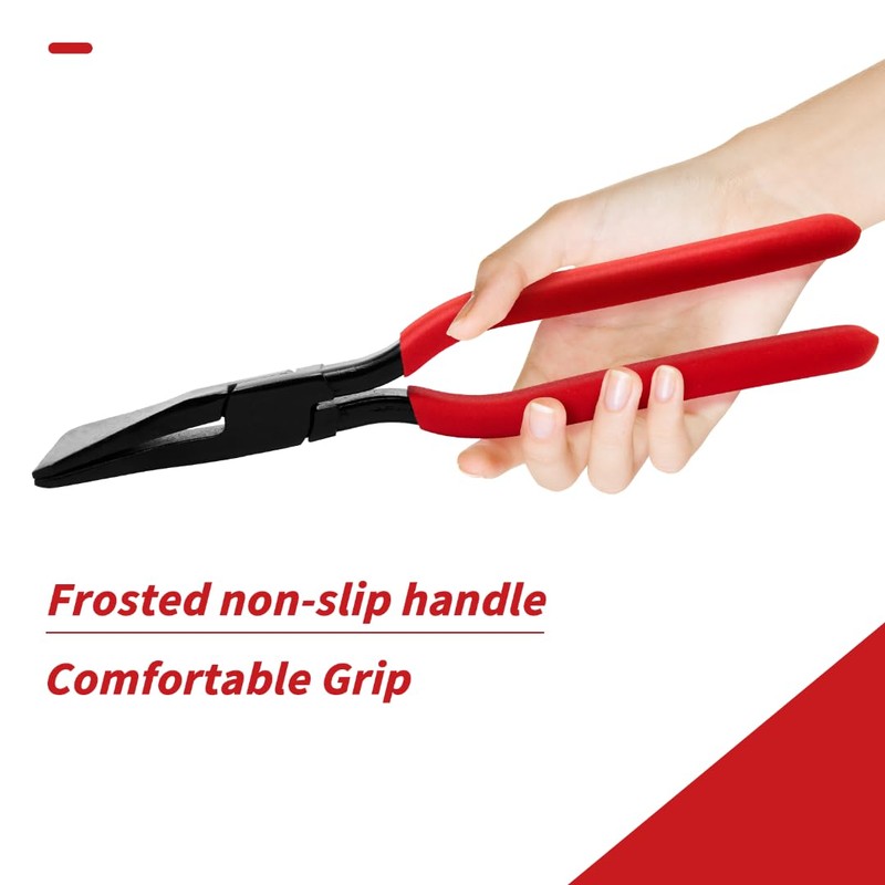 90° Folding Pliers, Sheet Metal Bending Pliers, Black Burnished Carbon