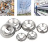 100 PCS Stainless Steel Cup Washers, M6 Countersunk Finishing Washers