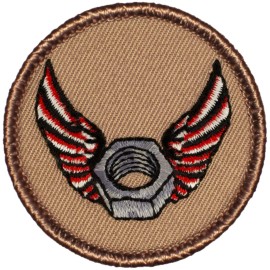 Crazy Boy Scout Patches - The WINGNUT Patrol Patch!! (#680)