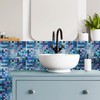 XUANINY Peel and Stick Backsplash Tiles for Kitchen,Bathroom,Fireplace,Self Adhesive Metal