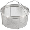 Yoshikawa 1686191 Stainless Steel Boiled Colander, 7.5 inches (19 cm)
