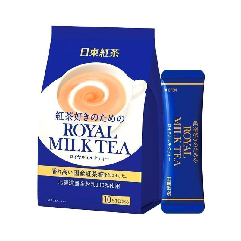 Twin Pack Royal Milk Tea Hot Cold Nitto Kocha 10