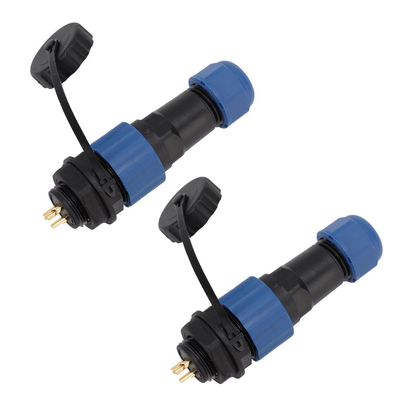 2Pcs SD16 IP68 Waterproof Aviation Connector SD16 Female Plug Male
