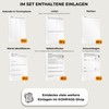 Refillable DIN A5 Ring Binder Planner for More Focus &