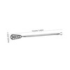 Healeved Stainless Steel Double- Foot File for Heel Exfoliation Manual