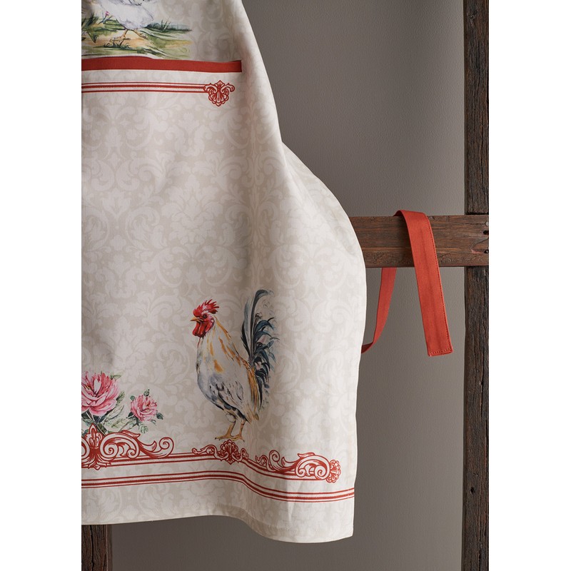 Maison d' Hermine Apron 100% Cotton 1 Piece Adjustable Neck