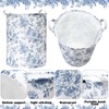 CroBlissful 2 Pcs Laundry Basket Coquette Storage Basket for Girls