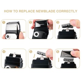 PRITECH RSM-1699 Foil Head Shaver Replacement and recharing Cable,2 Pack Cutter