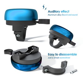 Sangkoo Bicycle Bell Bicycle Bell Road Bike Cycling Bicycle Bell Children Crisp Sound for Adults Boys Girls