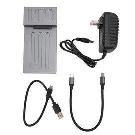 USB 3.2 Gen 2 to U.2 NVMe SSD Docking Station 10Gbps Type C to U.2 NVMe SSD Reader Converter Enclosure Docking Station 100‑240V US Plug