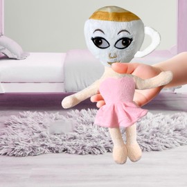 Tweezer Peluche (Balerina Capuchina – Muñeco Suave 32x22 cm para Niños y Fans de Brainrot, Juguete Divertido y Viral