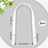 PH PandaHall 2 Pcs Bag Handle 24.4" Long Leather Handle