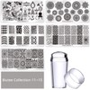 Biutee Nail Stamper Kit 15pcs Stamping Schablone+1pcs Nagel Stempel+2pcs Schaber+1pcs