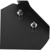 Kisangel BBQ Grill Chute for Pellets Iron Material Smoker Grill