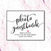 Photo Guestbook Sign, Wedding Sign, Reception Sign, Ceremony Sign, Wedding