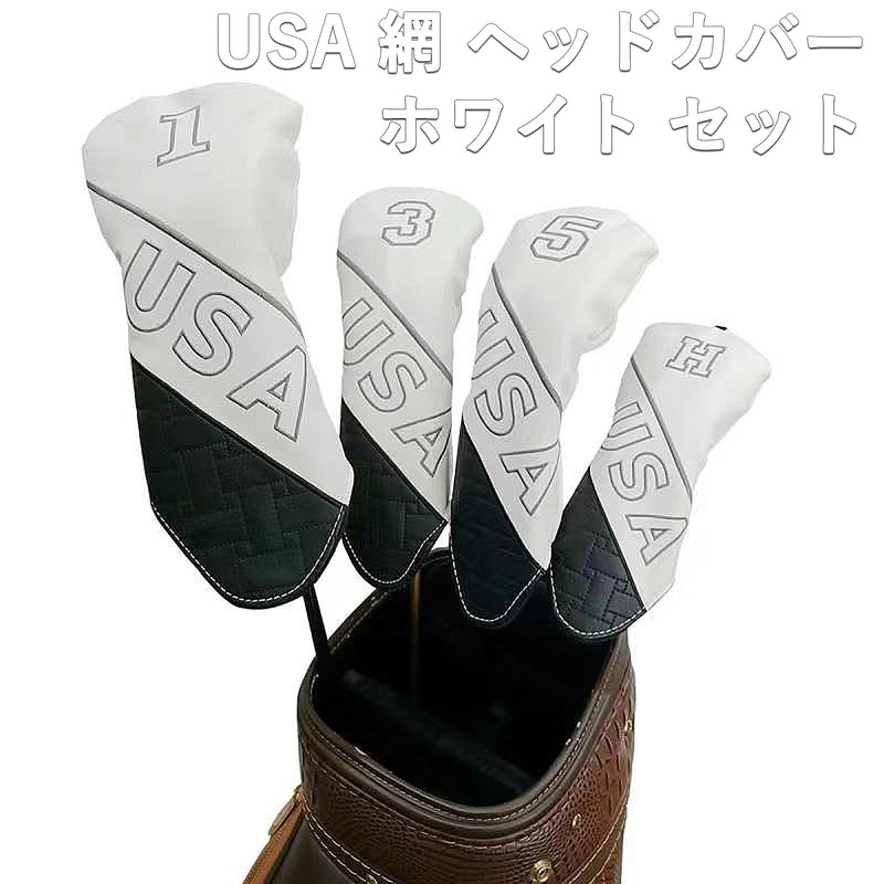Golf Headcover Driver Cover Wood Cover Utility UT Cover Single