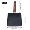 Breakfast Flat Pan Rectangle Non Stick Japanese Omelette Frying Pan