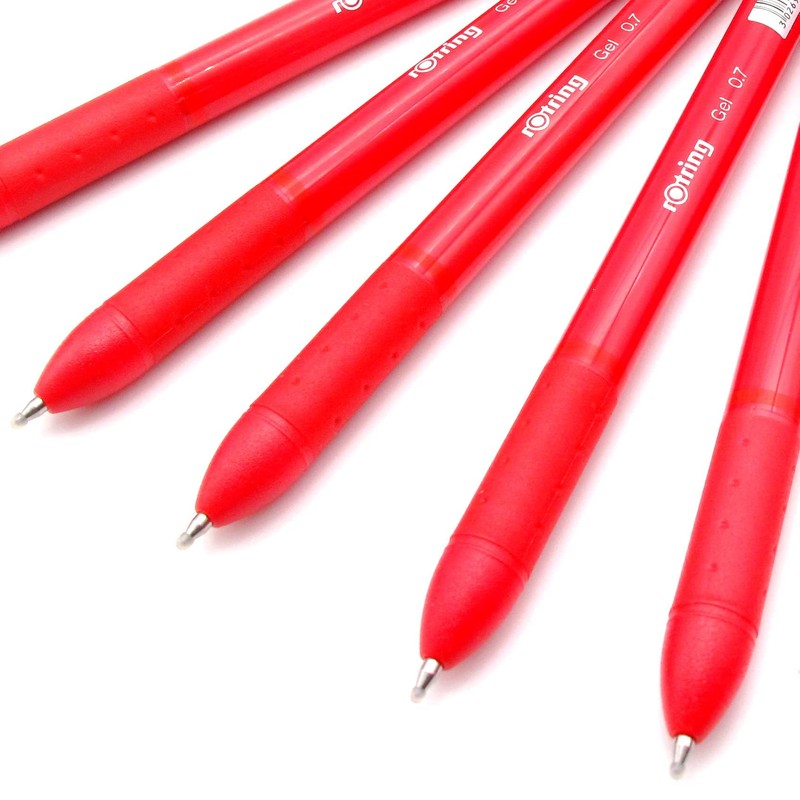 rOtring Gel Rollerball Pens - Medium Point 0.7mm - Rubber