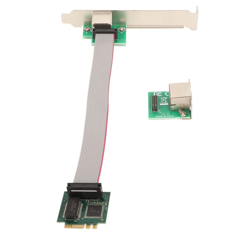 Annadue Gigabit Ethernet Server Network Adapter, M.2 A+E I210AT Gigabit