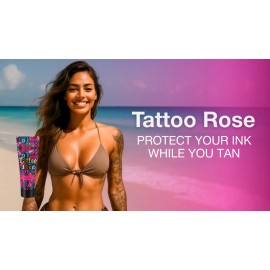 Onyx Tattoo Rose Bronzer Tanning Bed Lotion Dark Tan Accelerator Indoor Outdoor