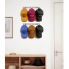 PANGTON Hat Rack for Wall, [2-Pack] Metal Hat Organizer for