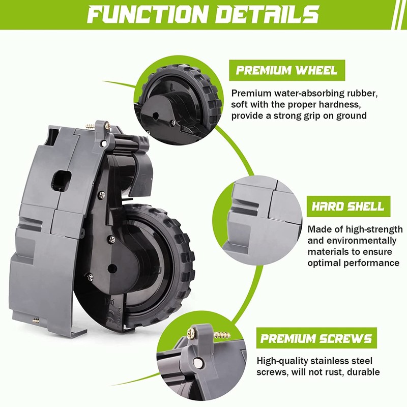 Right Drive Wheel Module Repair Replacement Parts Compatible for IRobot