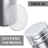 CUSINIUM 14oz Large Stainless Steel Salt Pepper Dredge Shakers -