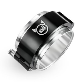 EVIL ENERGY EVIL ENERGY V Band Aluminum, Quick Release V Band Clamp with Flange Intake Intercooler Pipe Clamp (2, 3")