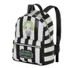Beetlejuice Stripes-Heady Backpack, White, 24.5 x 29 cm, Capacity 8
