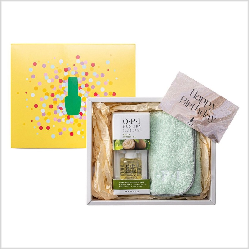 OPI Nail Oil [Imabari Towel with Handkerchief Birthday Gift Set]