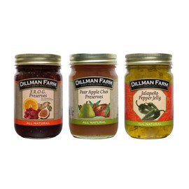 Dillman Farm 3 Piece Cheeseboard Favorites Variety Pack