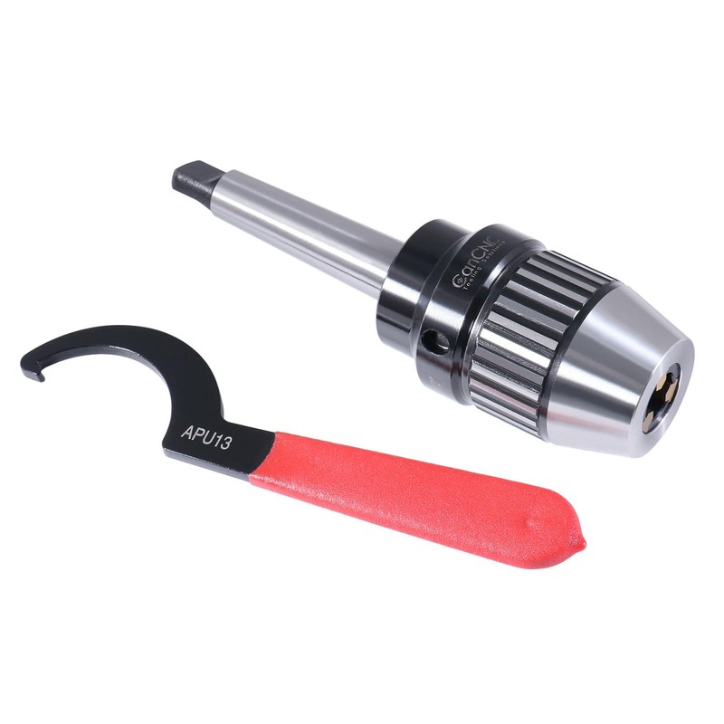CanCNC Tooling Solutions 1/16-1/2" MT2 Precision Keyless Drill Chuck, Heavy-Duty