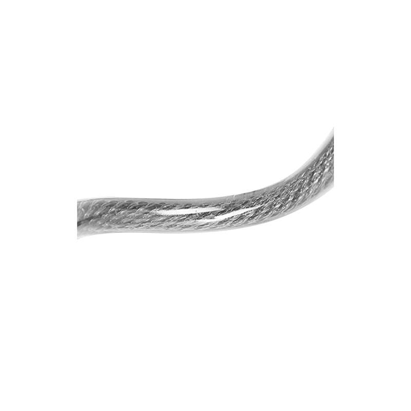 Oxford LK191 Double Loop Vinyl Coated Multi-Stranded Braided Steel Security