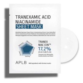 🔥 Aplb mascarilla tranexamic acid niacinamide (1pz) 25ml todo tipo de piel  Vitaminas y Minerales