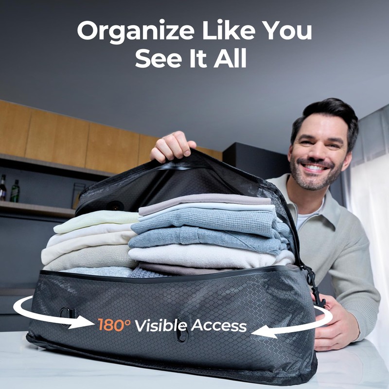 Relime Apex Series Vacuum Bags for Travel Luggage with Wireless