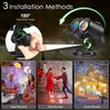 YAZEKY LED Projector Christmas Outdoor 2-in-1 LED Projection Lamp Christmas