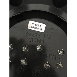 Ion Wheels C-473-1 C10184MB C10184 Black Wheel Center Cap